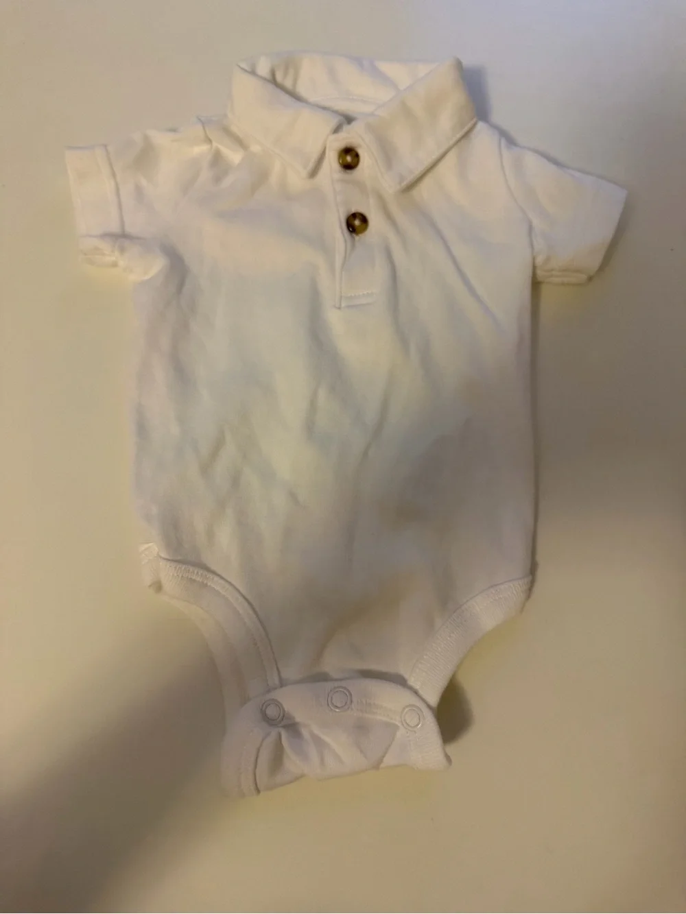 Carter's Blue Plaid Shortalls with Embroidered Elephant